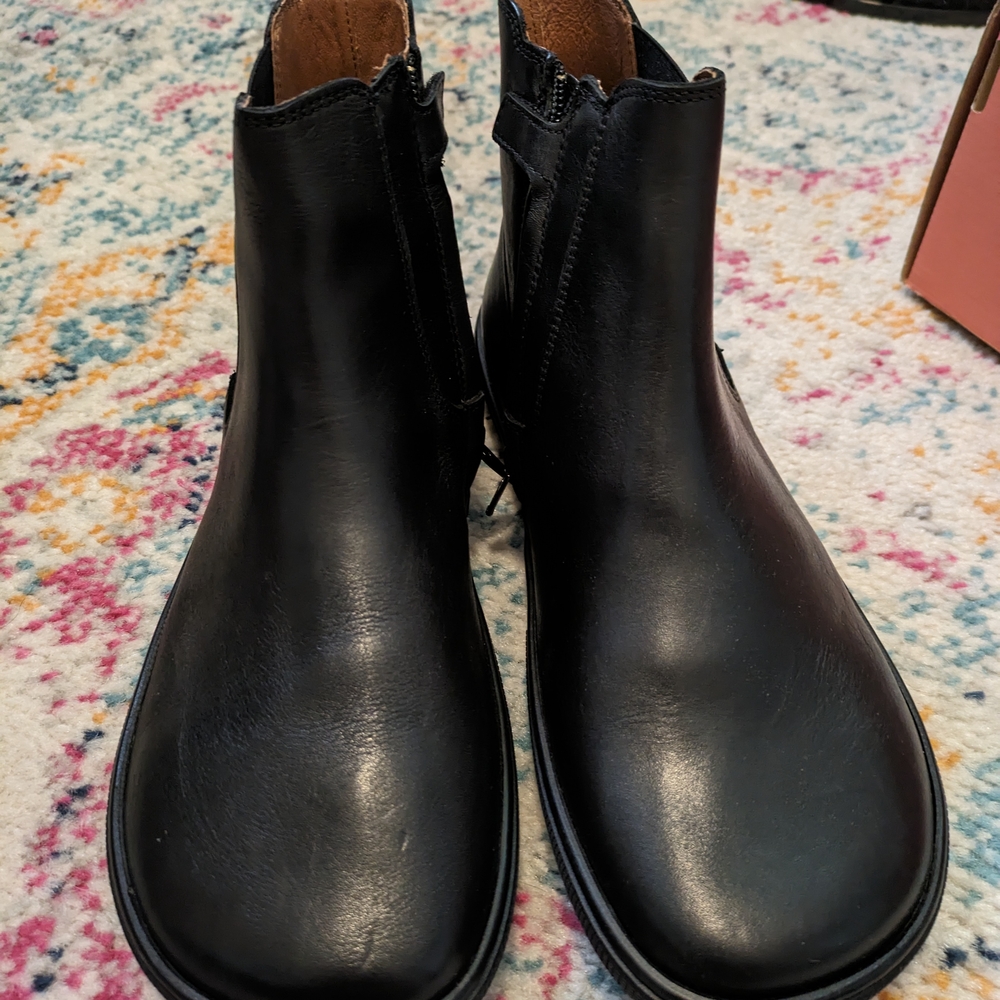 Koel Fila Napa Black Ankle Boots for Women